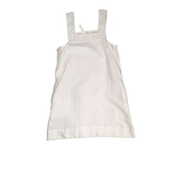 Madewell Womens Linen Embroidered Square Neck Tank Mini Dress Size 2 NWT Cruise - Picture 9 of 10